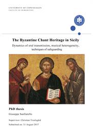 Giuseppe Sanfratello : The Byzantine Chant Heritage in Sicily